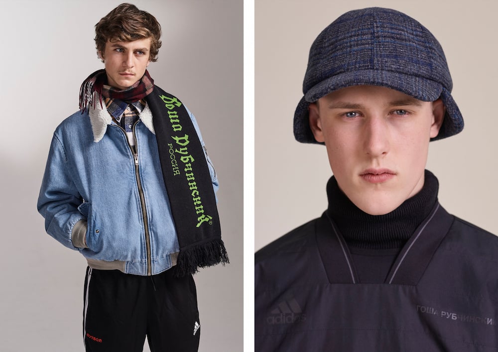 From Gosha Rubchinskiy’s FW 17 lookbook