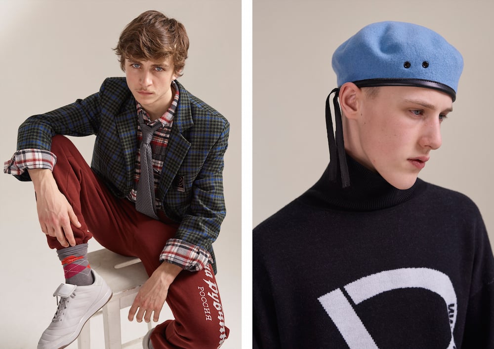 From Gosha Rubchinskiy’s FW 17 lookbook