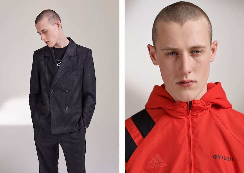 From Gosha Rubchinskiy’s FW 17 lookbook