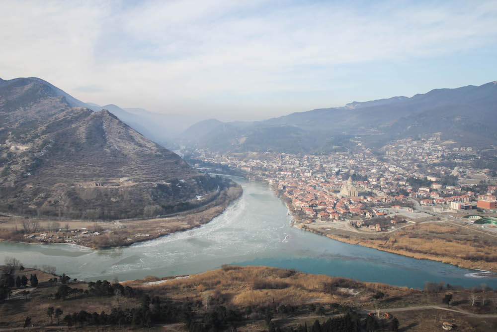 The view from Jvari. Image: Daria Piskareva