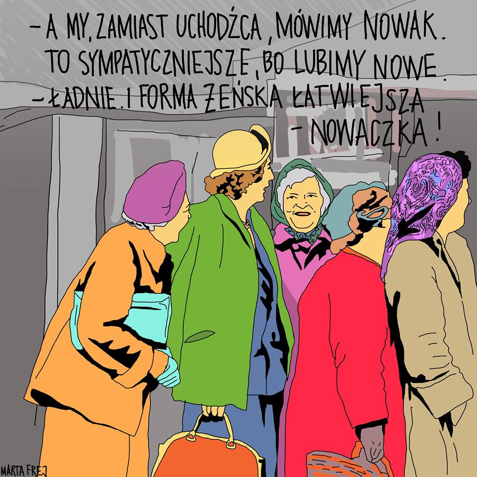 Artwork by Marta Frej