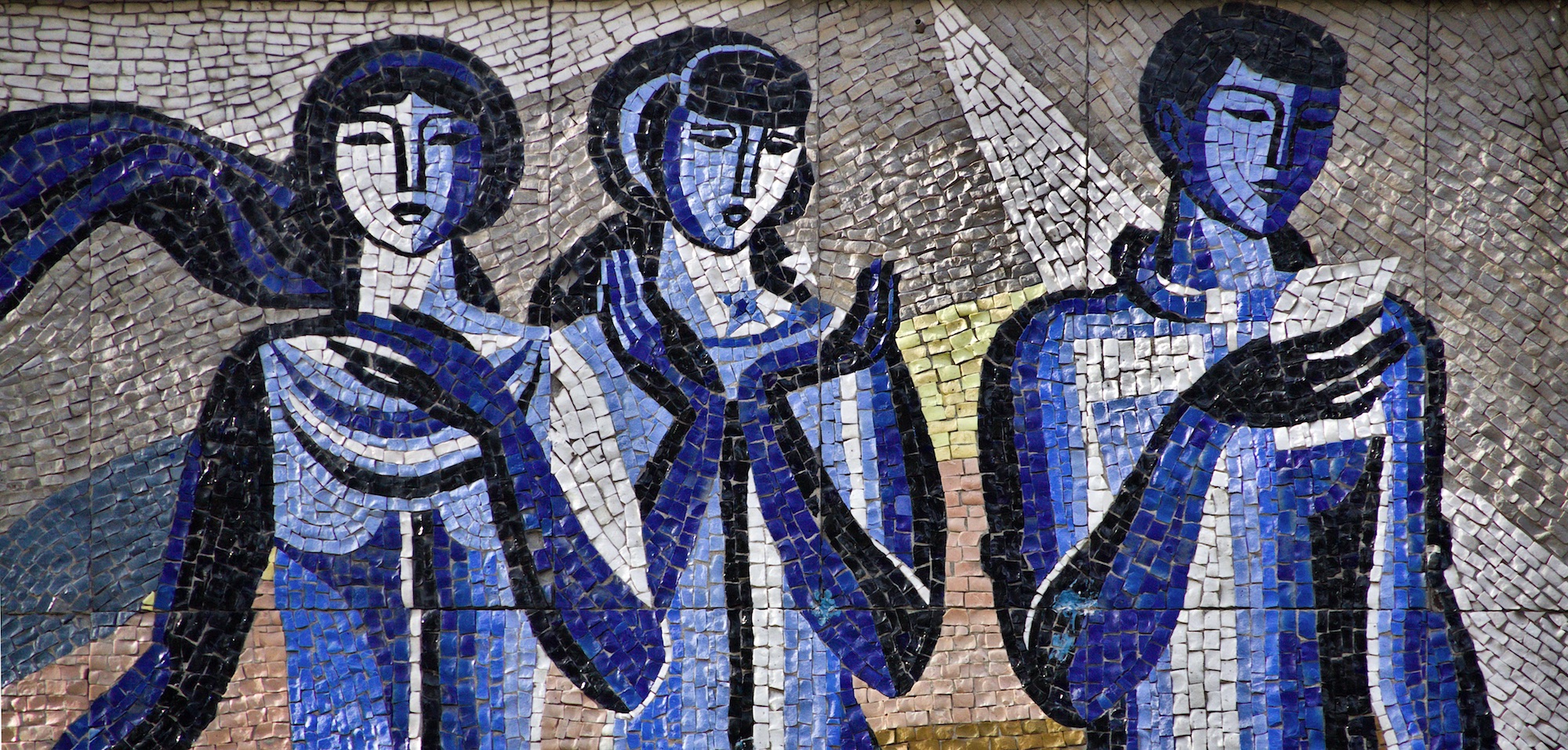 Untitled mosaic by Sebastian Kirakozov, Narxoz University