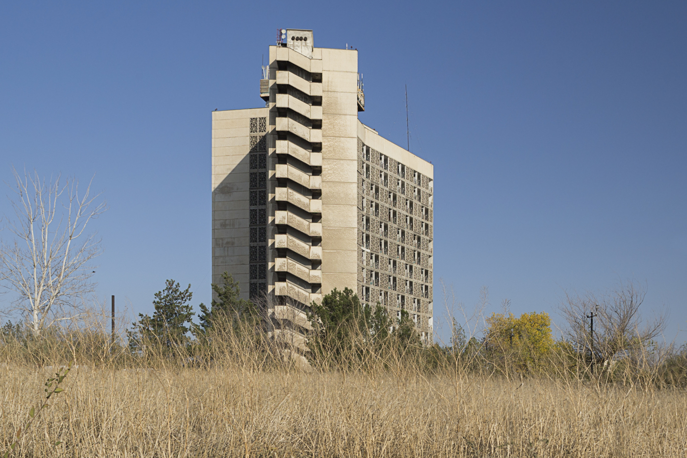 Hotel Khodzhent (1970s). Chkalovsk, Tajikistan. Photo: Roberto Conte