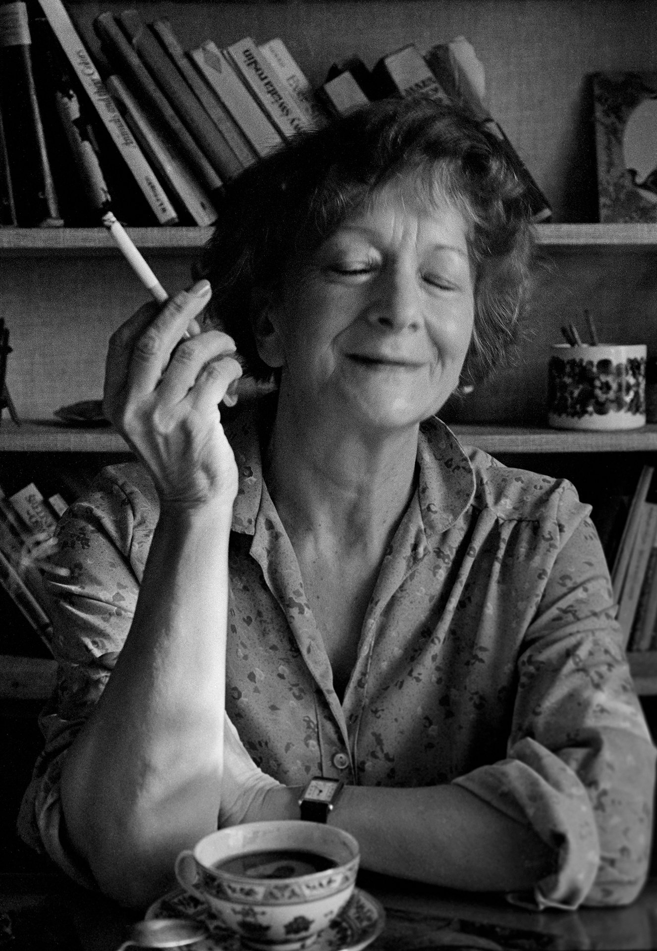 Wisława Szymborska, poet, Kraków (1984)