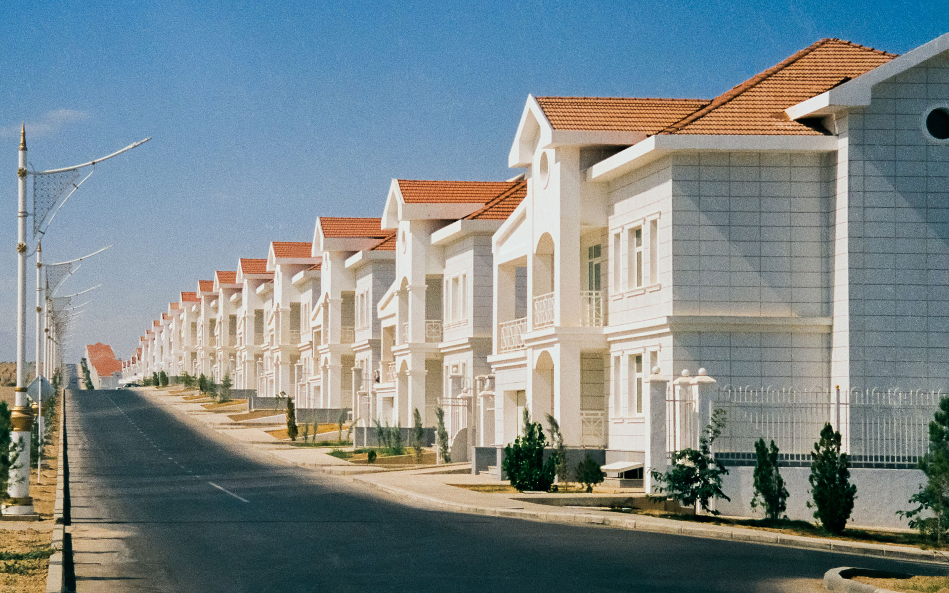 Inside the idyllic but deserted ‘American’ suburb on the edge of Ashgabat