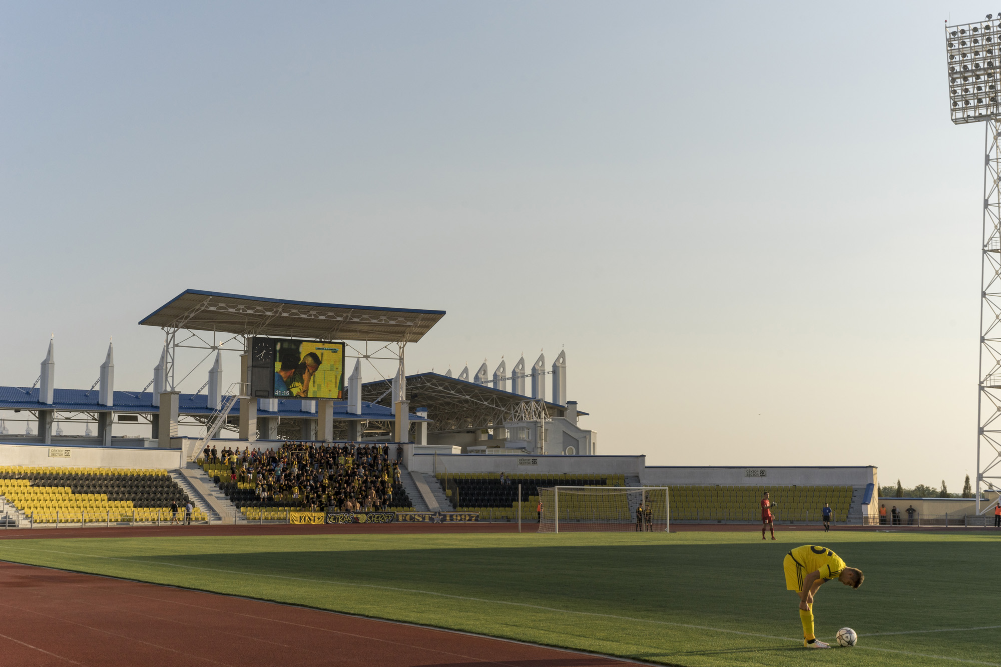 Sheriff Tiraspol take on Zimbru of Chișinău in the latter’s second arena in 2016