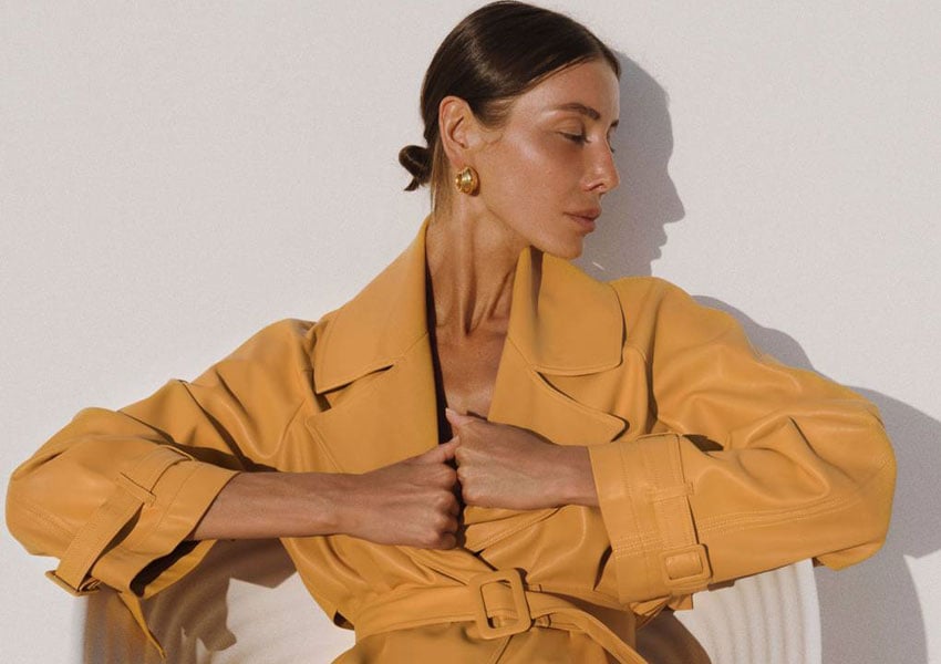 One Ukrainian designer is proving that trench coats aren’t just a British staple 