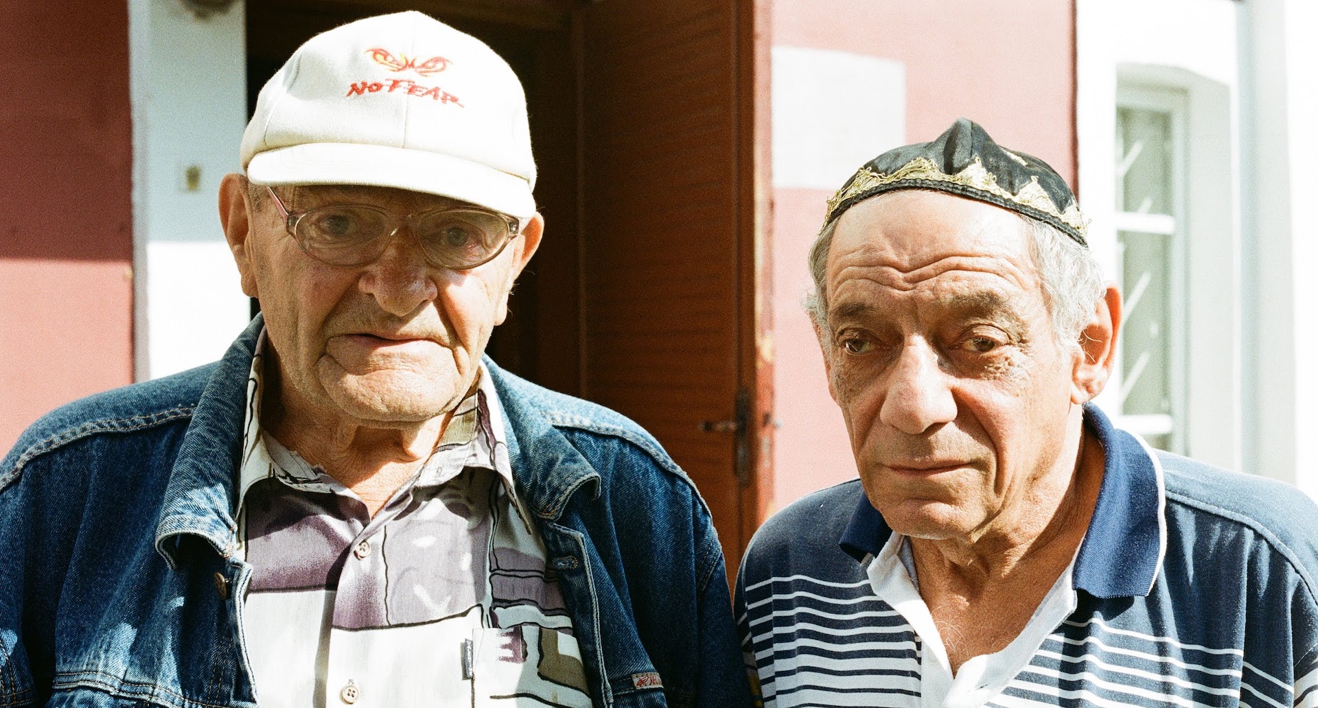 Two members of the revived Orthodox congregation of Polotsk