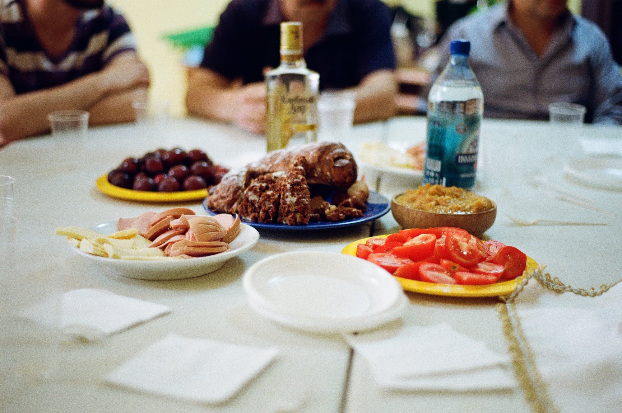 Kiddush: a meal eaten following the Saturday morning service