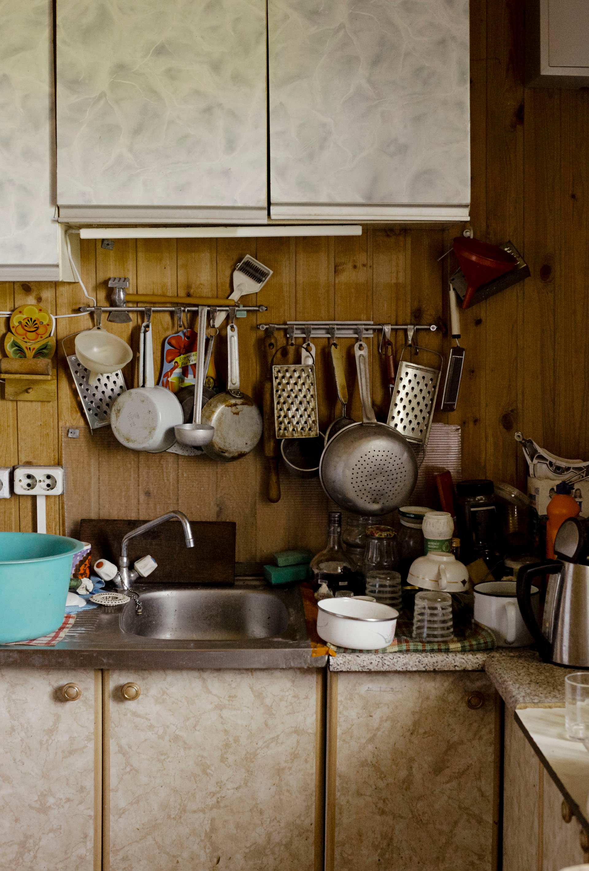 Kitchen of a former cosmonaut’s summer home in Russia