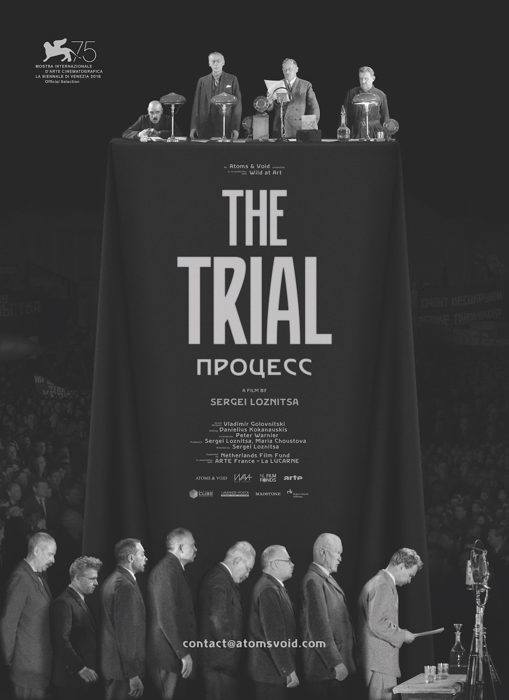 Poster for Sergei Loznitsa's The Trial (2018)