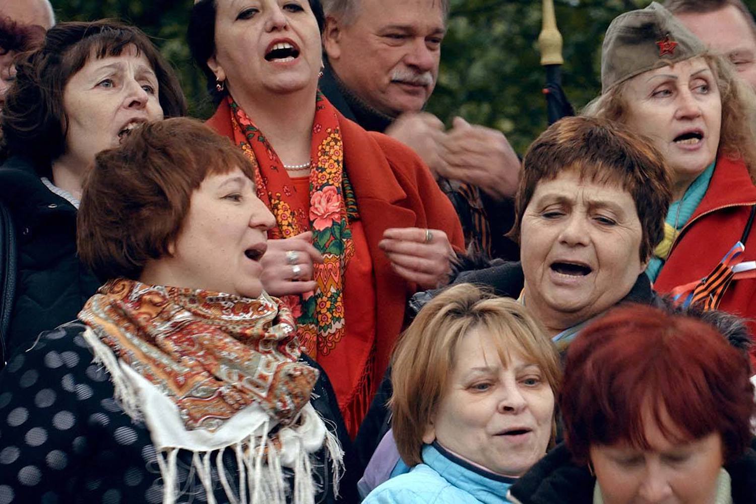 Still from Sergei Loznitsa's Victory Day (2018)