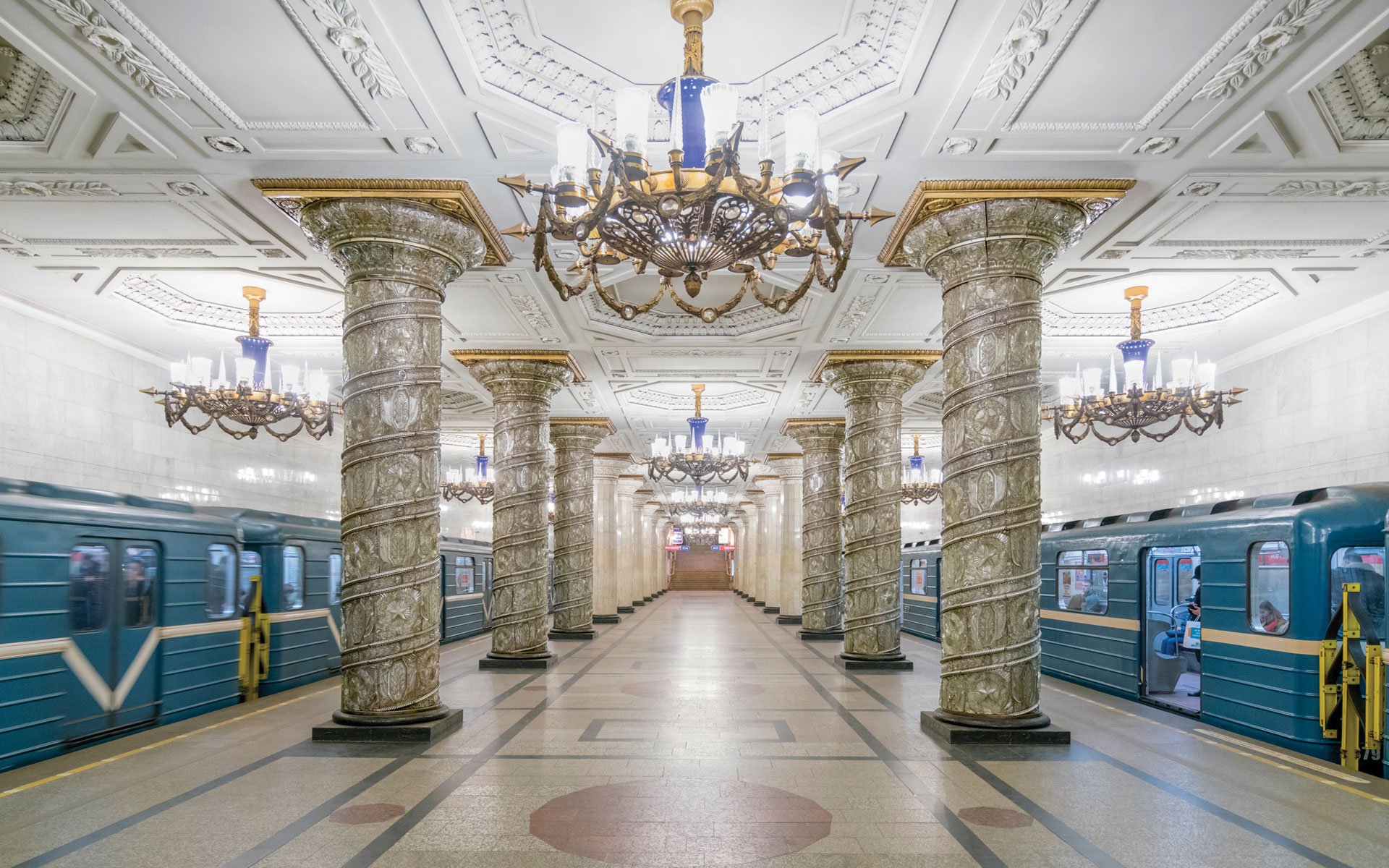 The heavens underground: the Soviet Union’s opulent metro stations, from Belarus to Uzbekistan 