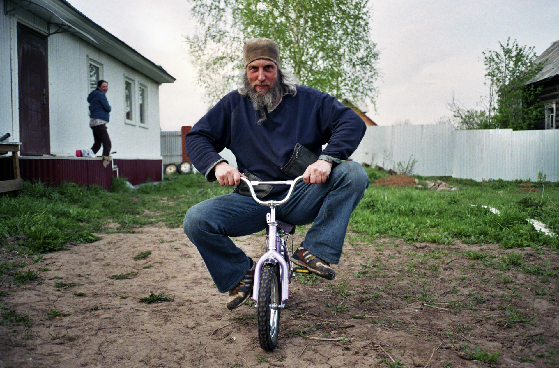 Man Riding Bicycle (2017)