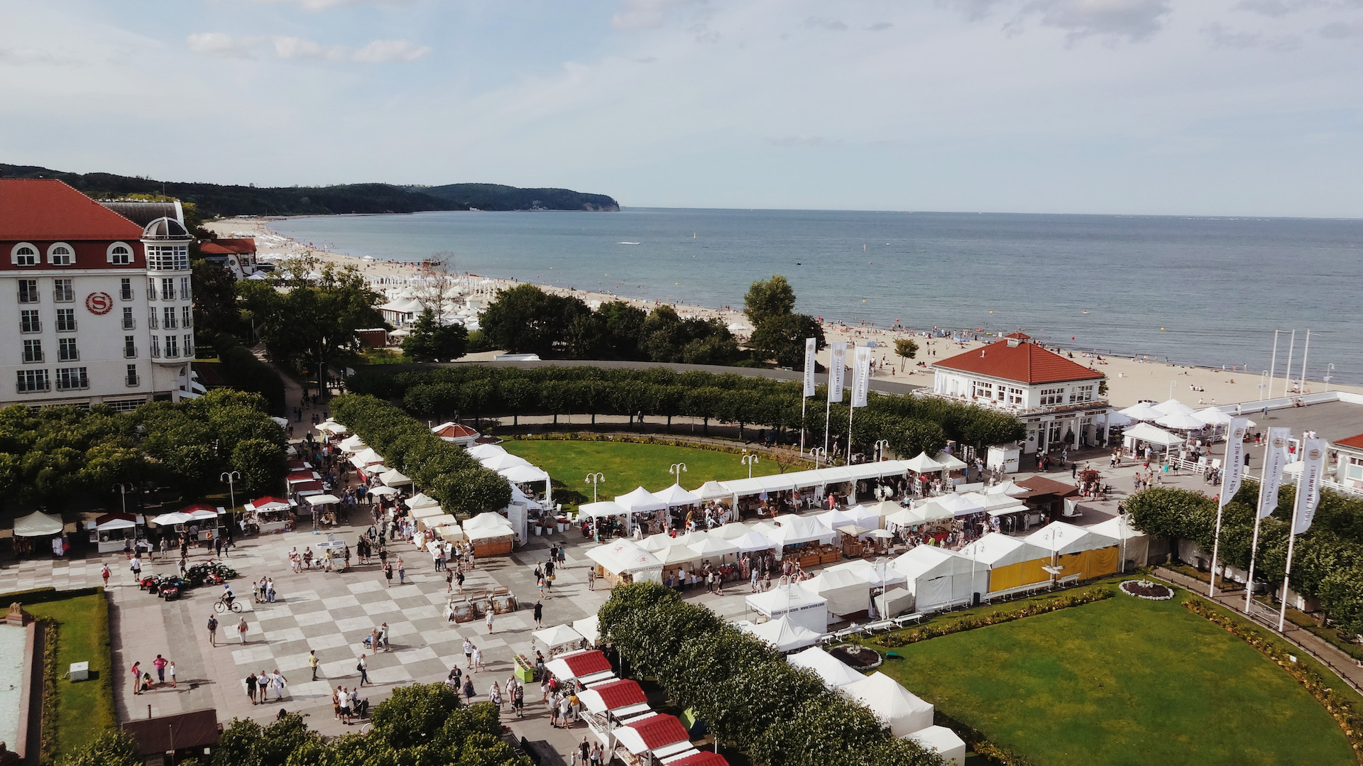 View from the Old Lighthouse in Sopot. Image: Kamila Rymajdo