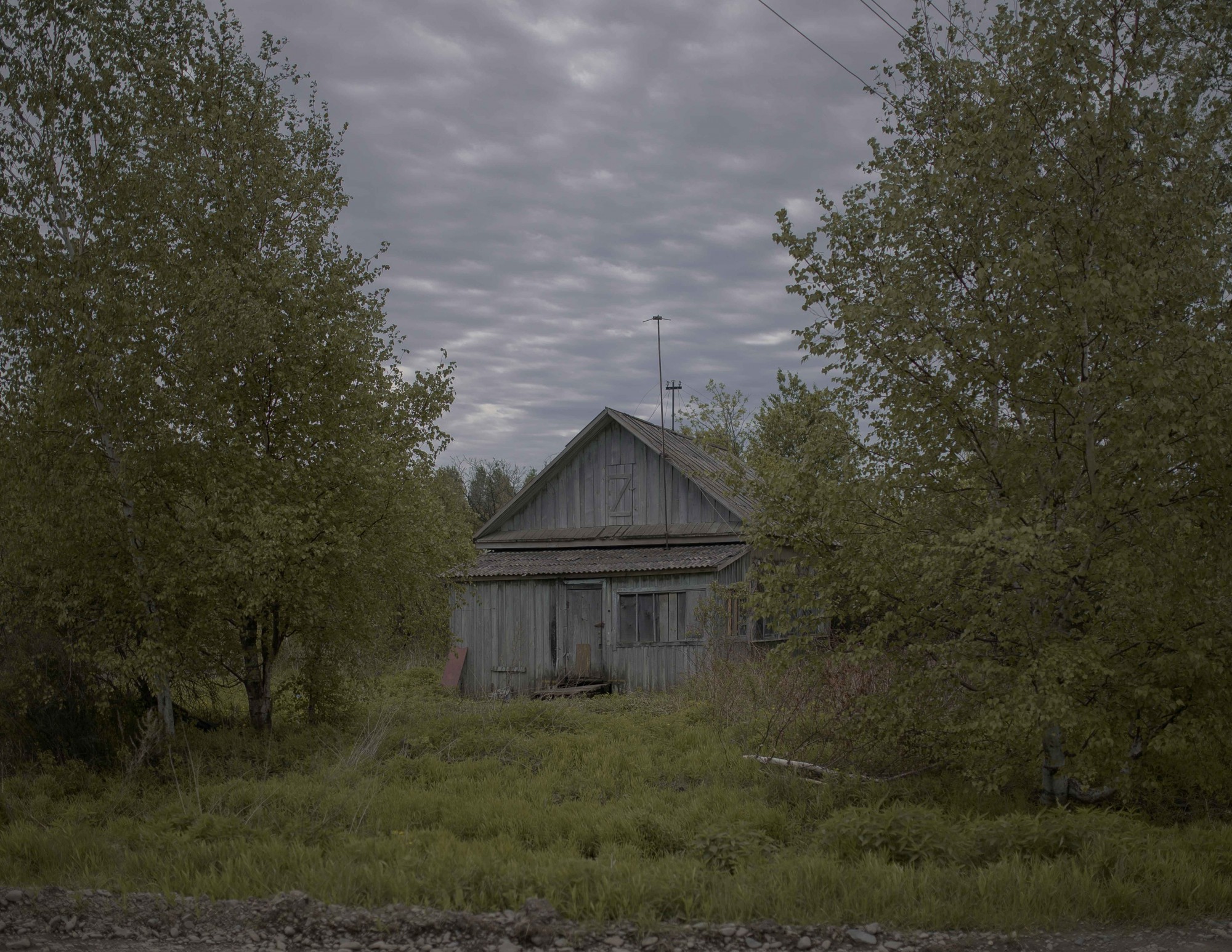 An abandoned house in the village of Naikhin. The decline in industry over the last 10 years has spiked unemployment numbers in many of its rural villages. As a reaction to this, young people are moving away to bigger towns