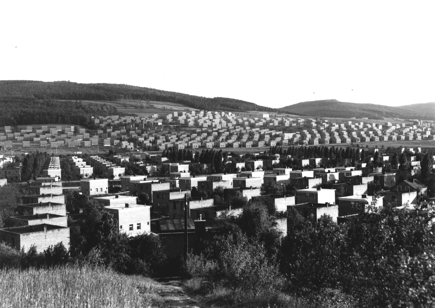 Photo of the workers' colony in the city of Zlín. Image: The Tomas Bat'a Foundation/Wikimedia Commons used a CC licence 