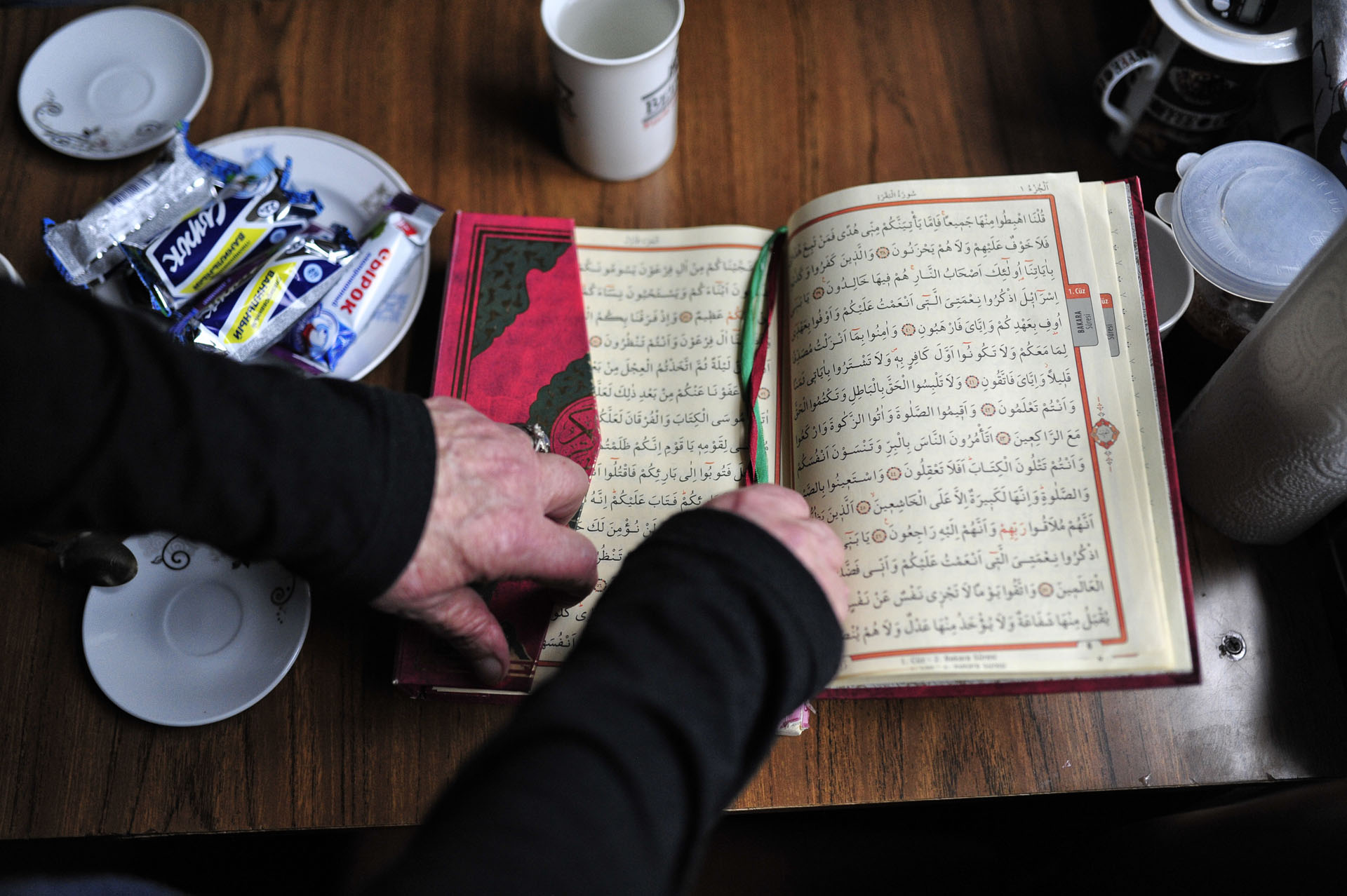 A community of Circassian Syrian refugees