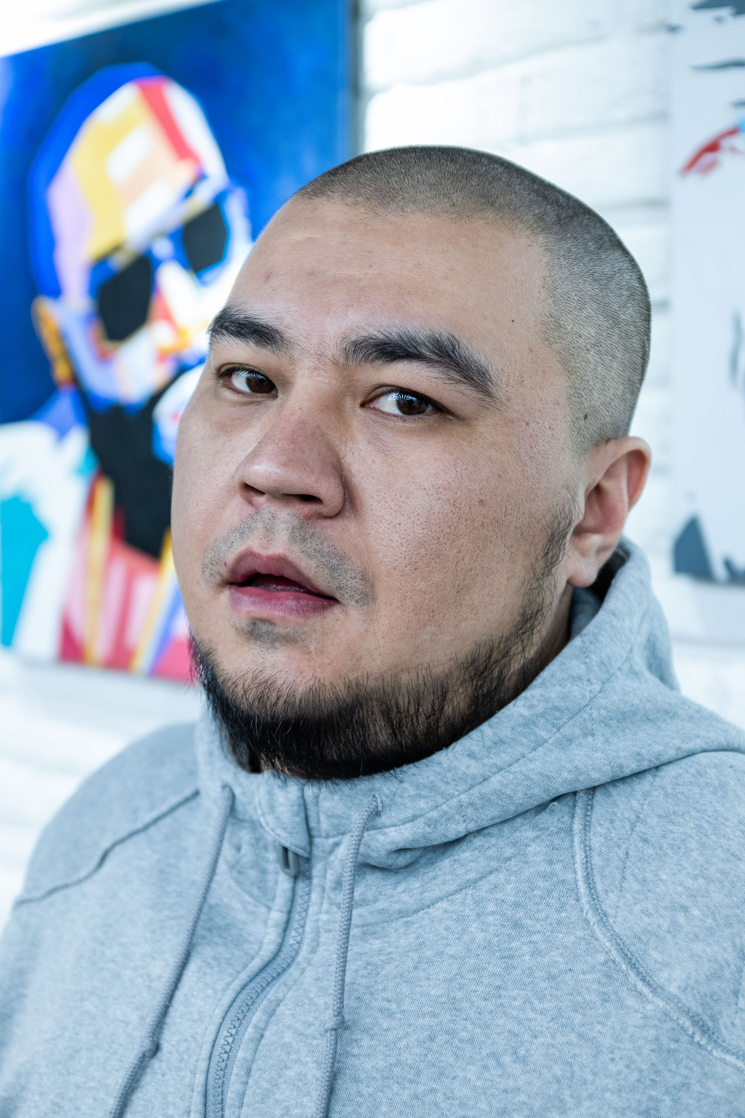 Rashid Sarbagyshev is one of the “dinosaurs" of the Bishkek rap scene