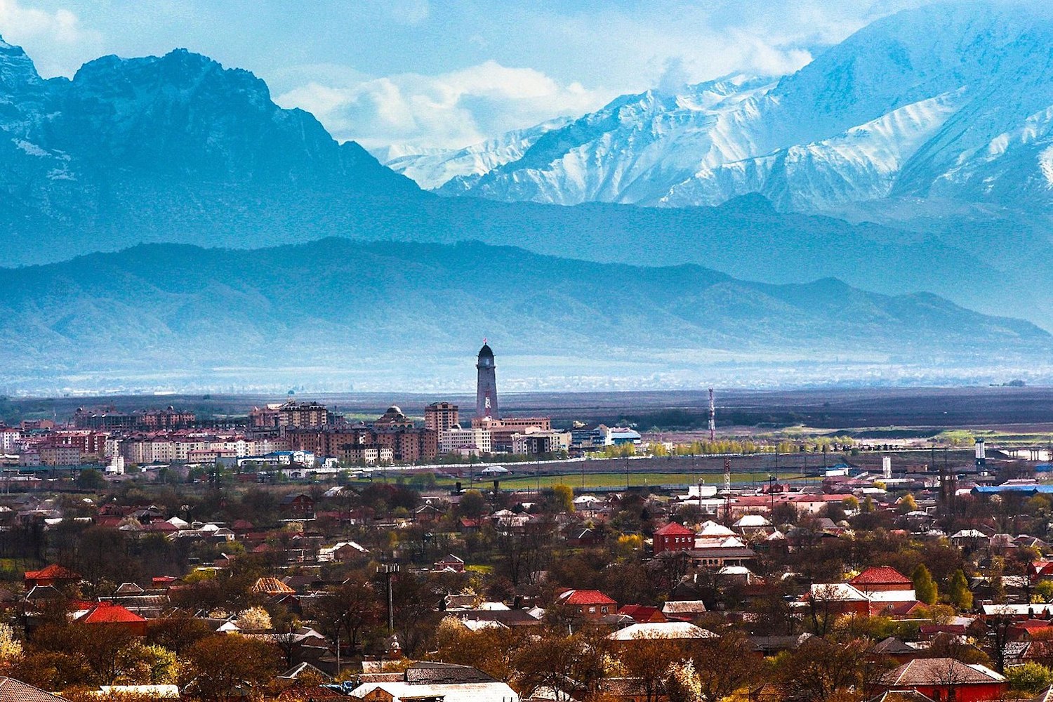 The Ingush Capital of Magas. Image: Adam Sagov/Wikimedia Commons under a CC licence