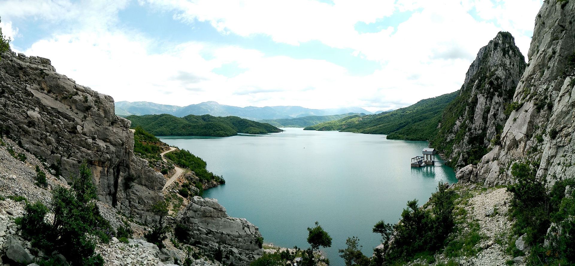 Morning views in Bovilla. Image: Elion Çikopano