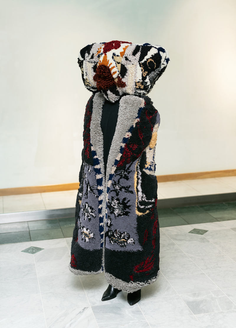 A performer wearing Perach’s Baba Yaga (2018)
