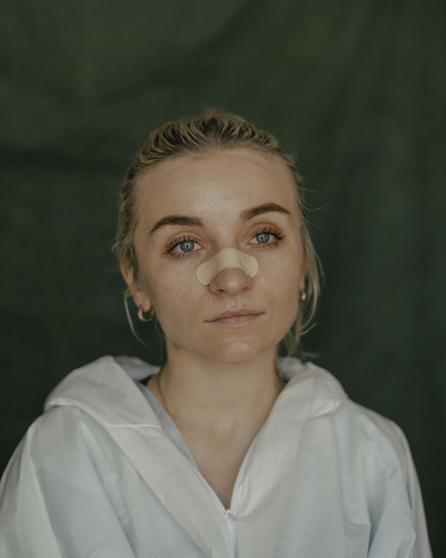 Nurse Margarita Sokolova. From the series Just Stand and Look (2020) by Nanna Heitmann. Moscow (2020)