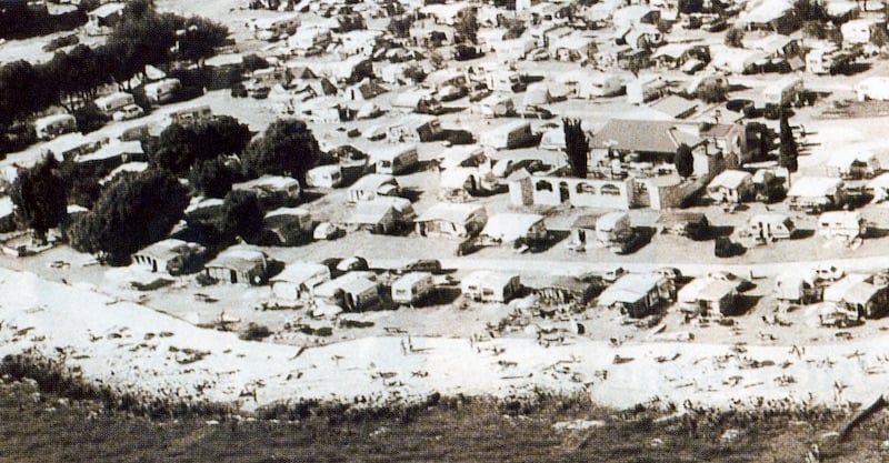 An aerial view of Koversada in 1963. Image courtesy of Jerko Sladoljev
