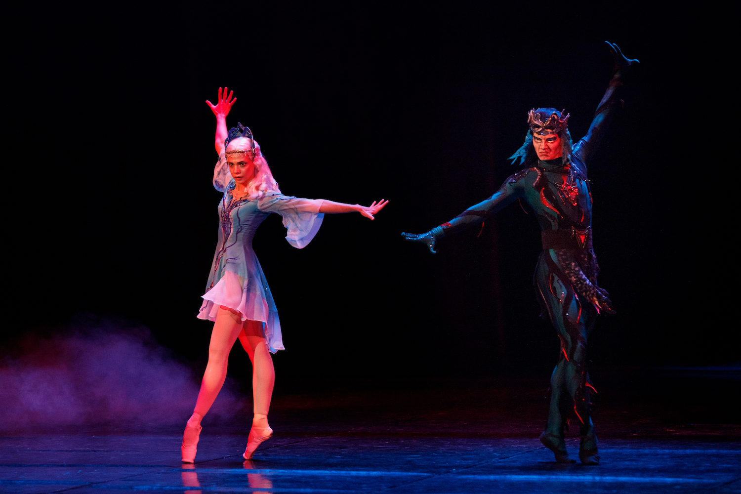 Forest Legend on stage. Image: Evgeny Nikiforov, Erik Sapaev Mari Theatre of Opera and Ballet