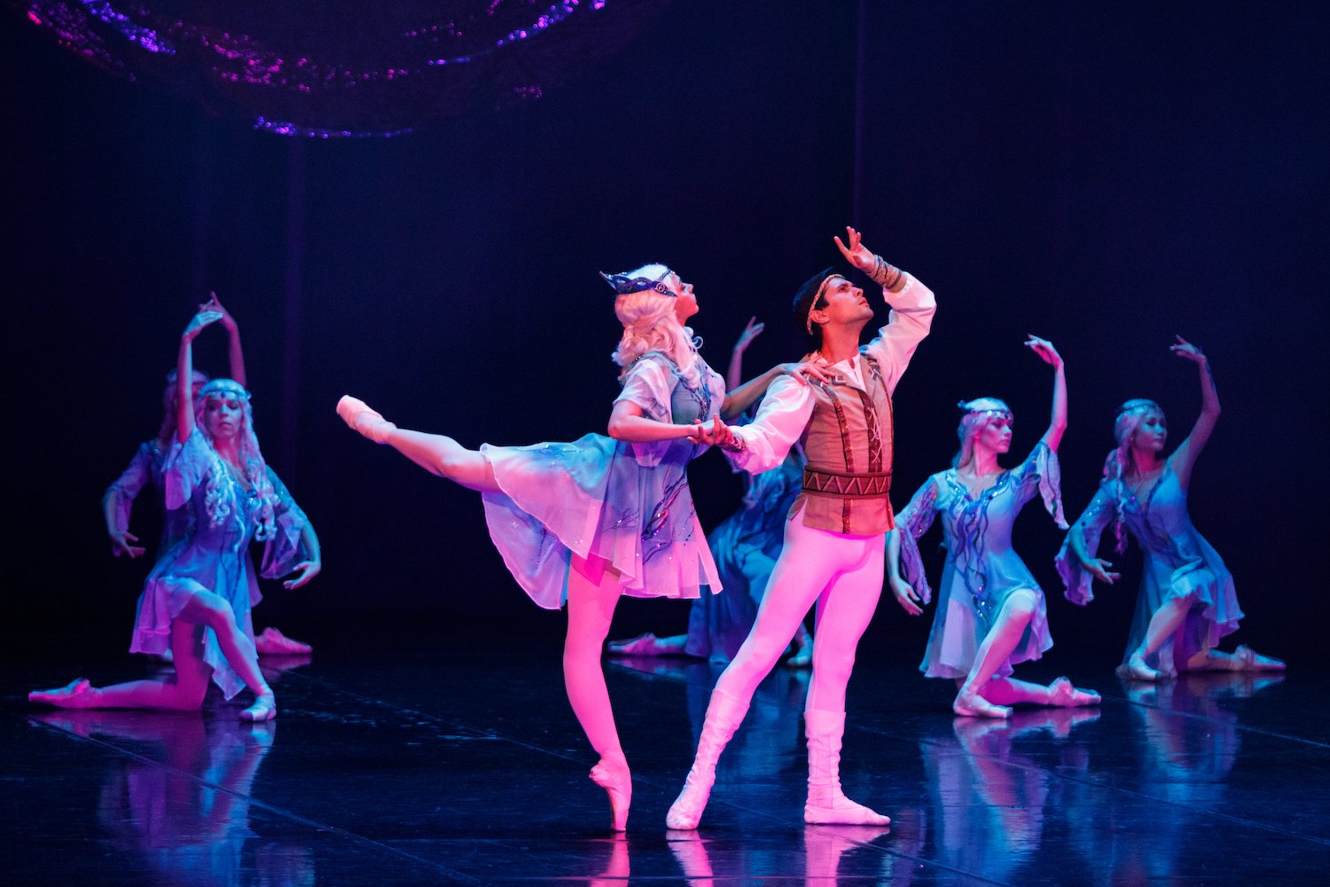 Forest Legend on stage. Image: Evgeny Nikiforov, Erik Sapaev Mari Theatre of Opera and Ballet