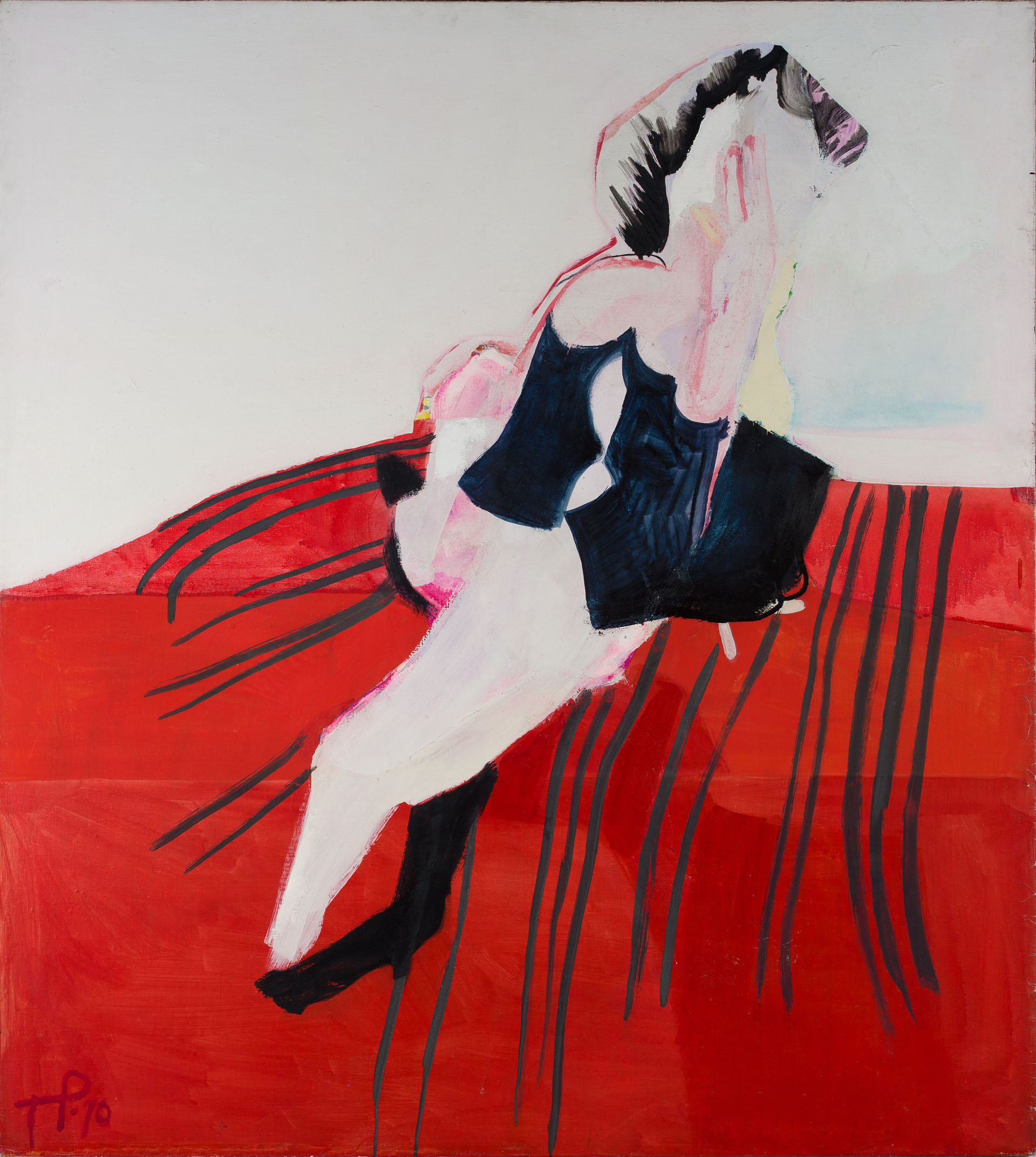 Teresa Pągowska, Sitter (1970). Courtesy of Piękna Gallery