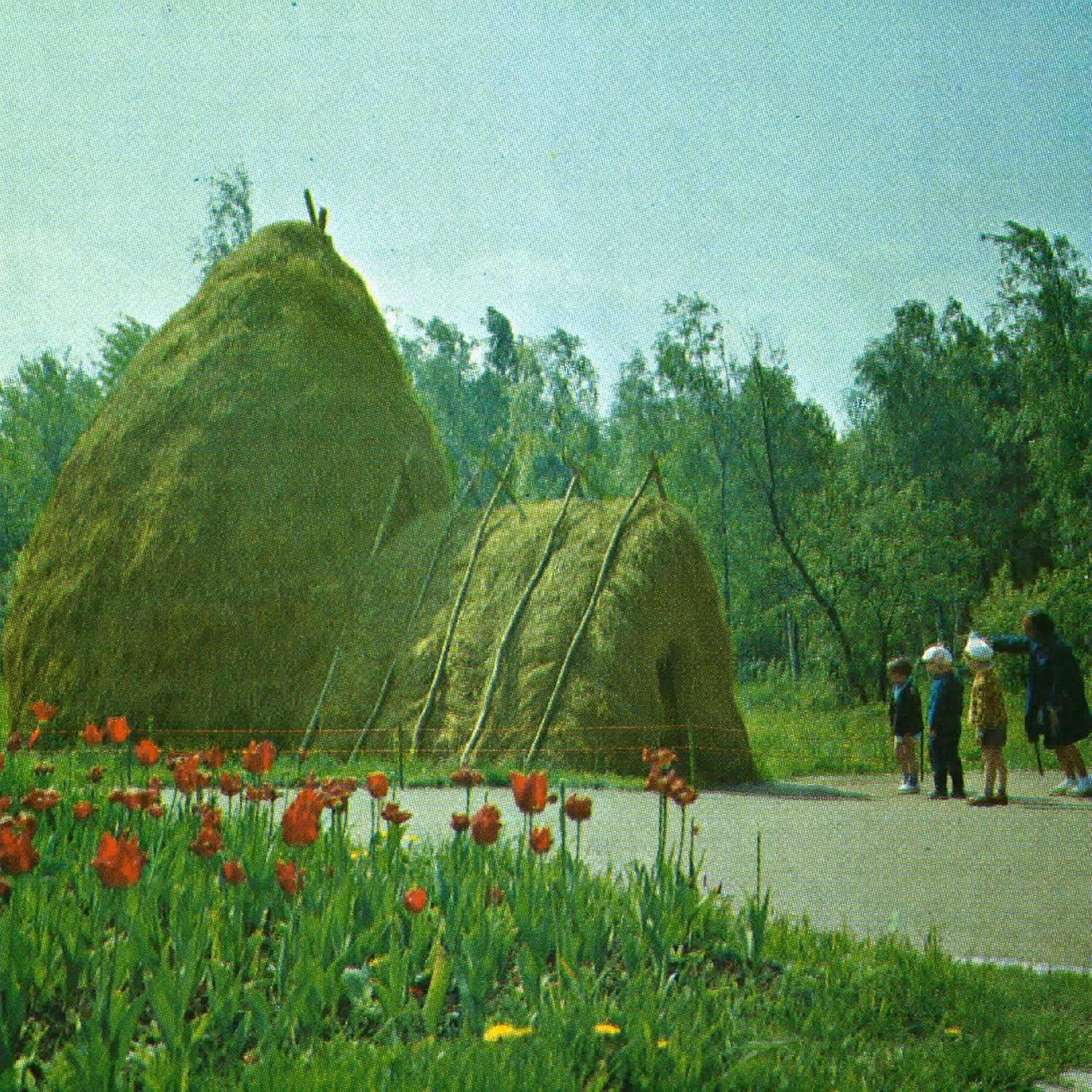 Lenin's haystack at Razliv, 1970.