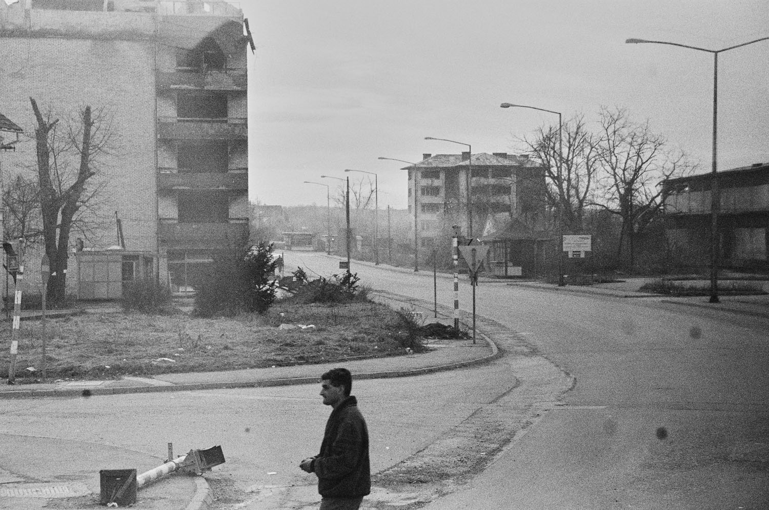 Photos Miro Kuzmanovic took from a bus leaving the former Yugoslavia in 1992