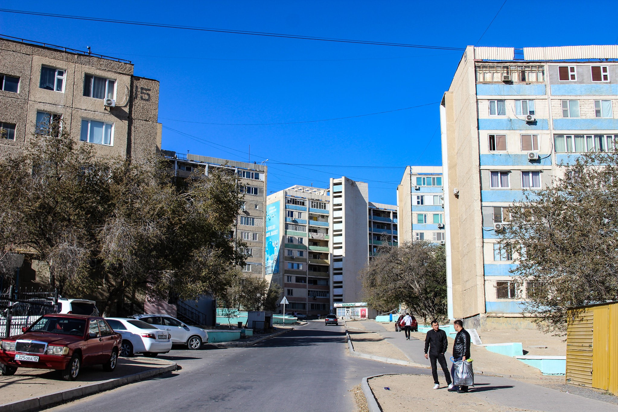 Streets of Aktau, Kazakhstan