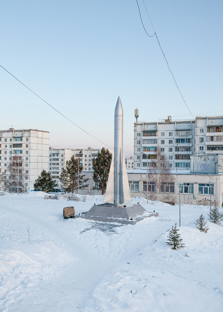 Microrayon Zelenyy was built in 1986 for the Irkutsk Corps of the Strategic Missile Forces. Image: Zupagrafika 