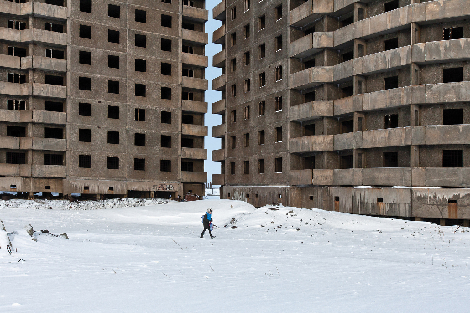 Oganer microrayon in the monotown of Norilsk. Image: Zupagrafika