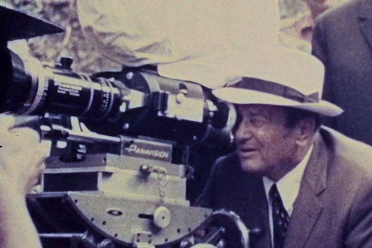 Josef Tito behind a movie camera. Image from Cinema Komunisto (2010), dir. Mila Turajlić