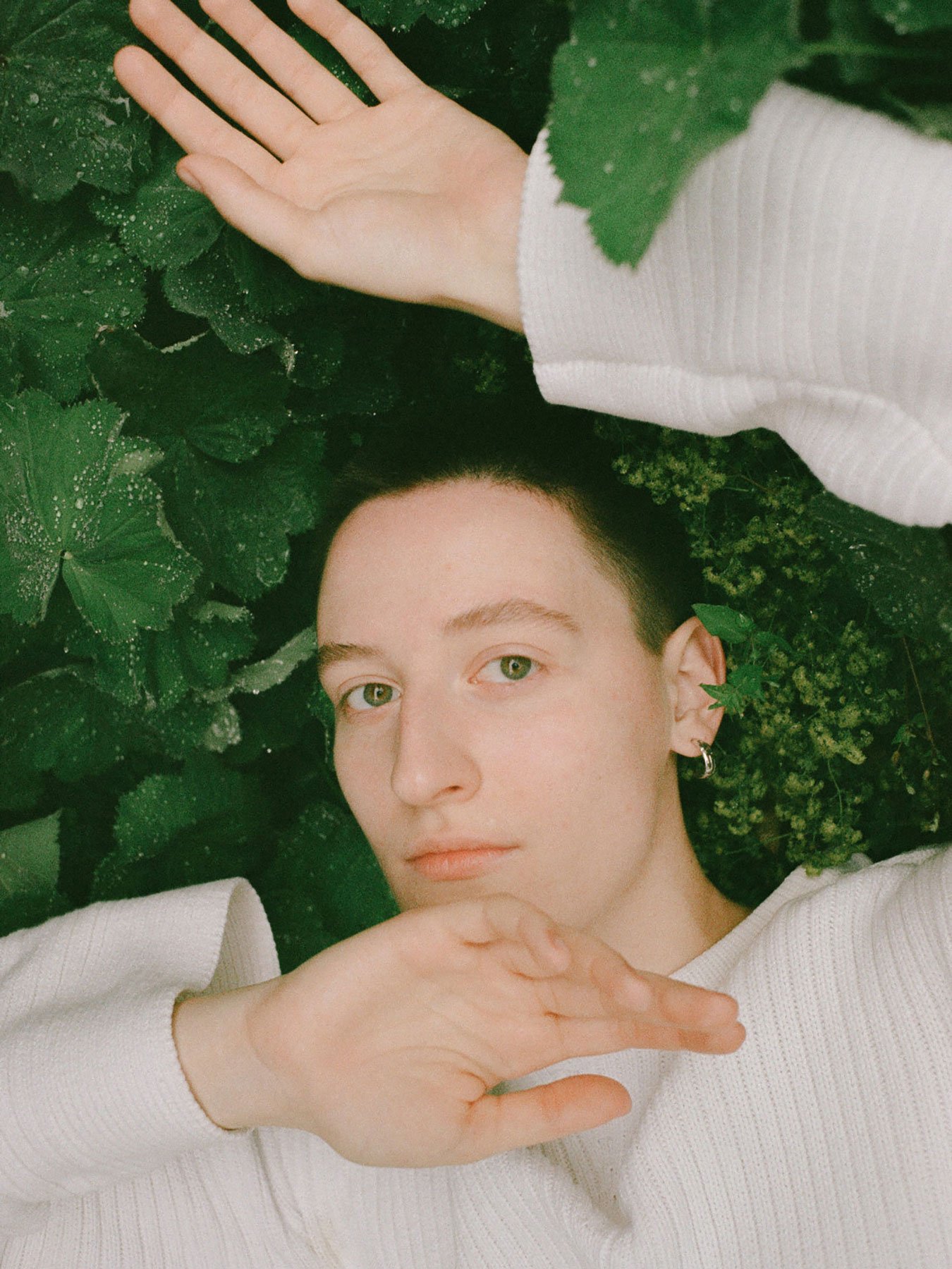 <p>The portrait of musician Hristina by Artem Emelianov is from a series about Russia’s non-binary community for O-zine, a self-funded online publication about Russian queer culture. The photographer has taken portraits in natural settings as an attempt to move away from the conventional binary take on portraiture. </p>