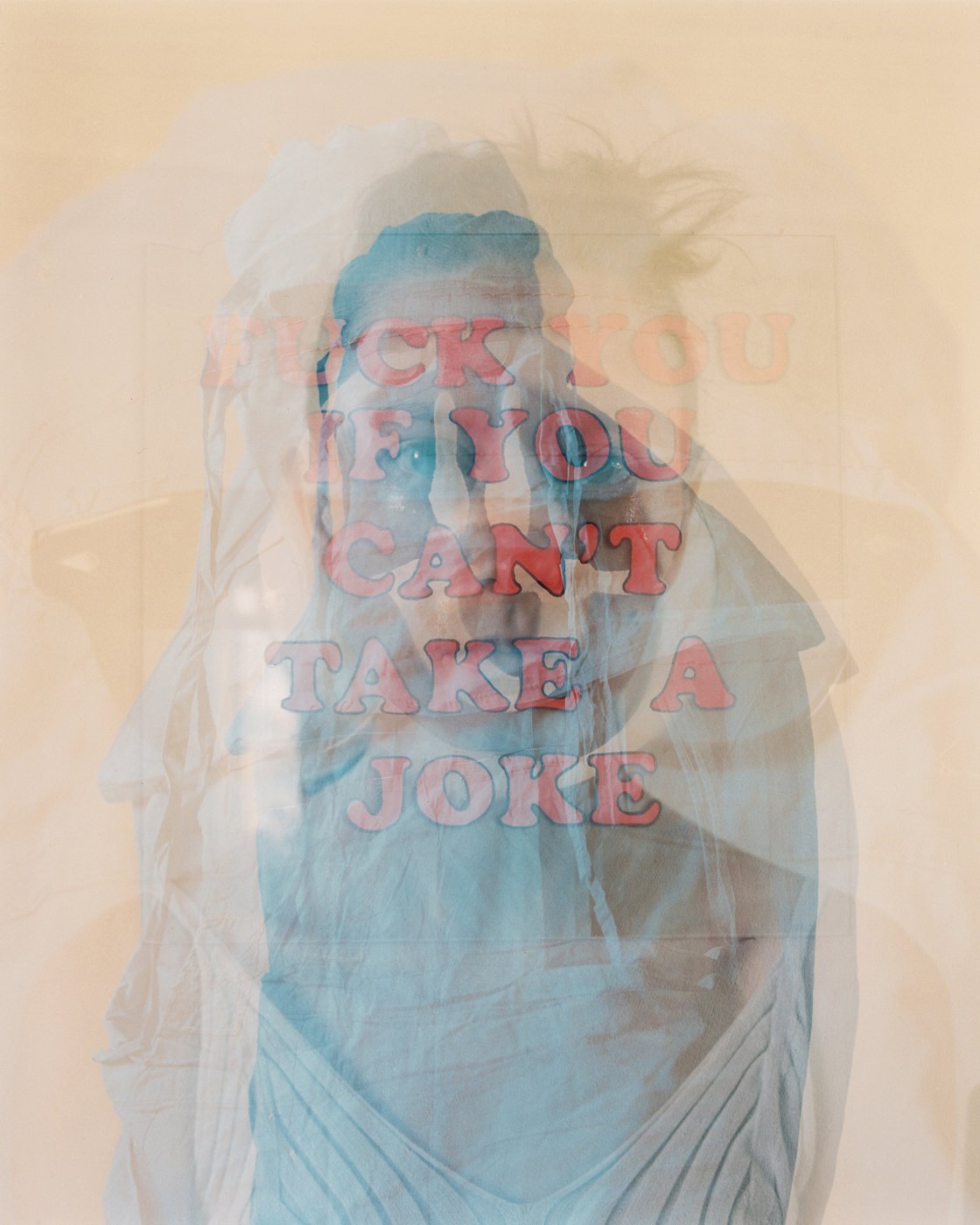 <p><span>Natasha Pyatnitsa took this photo as part of her self-isolation diary during the Covid-19 pandemic. Multiple exposure was an accident: a few portraits of her boyfriend wearing a hazmat suit, a picture of a drawing and her self-portrait crying all ended up merged and layered. “In the state of confusion and rush we sometimes get shots which were not planned but possibly dictated by our subconscious. And behind all the protective barriers we create between ourselves and the world, there are the cathartic minutes of despair and powerlessness,” the photographer says.</span></p>