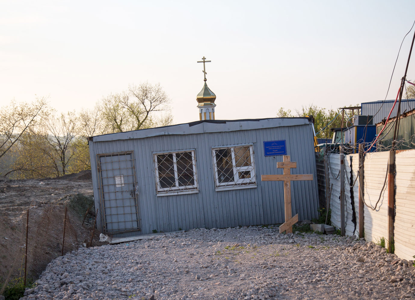 Take me to church: documenting Ukraine’s DIY kiosk-altars and pop-up chapels