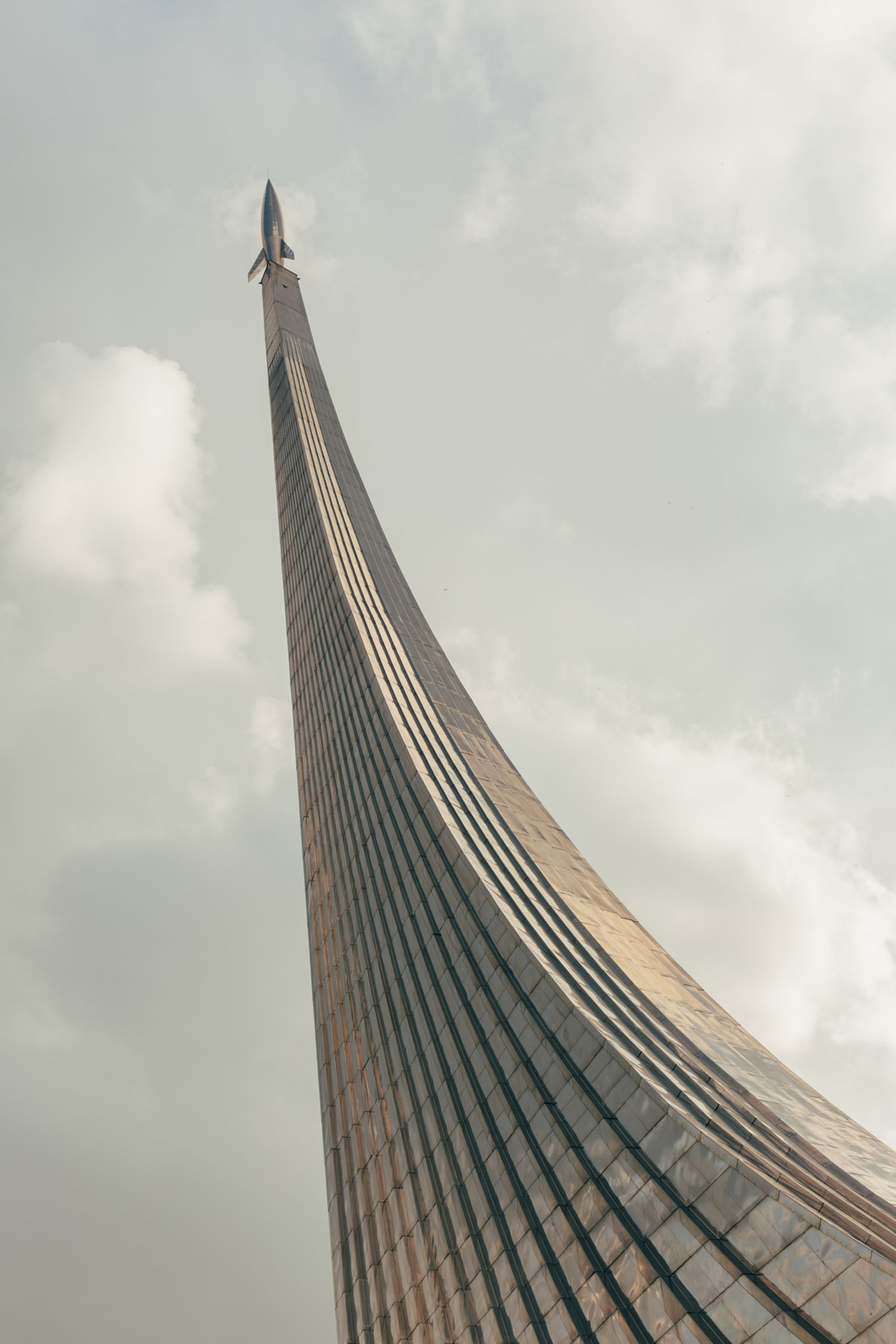 Monument to the Conquerors of Space, Moscow.