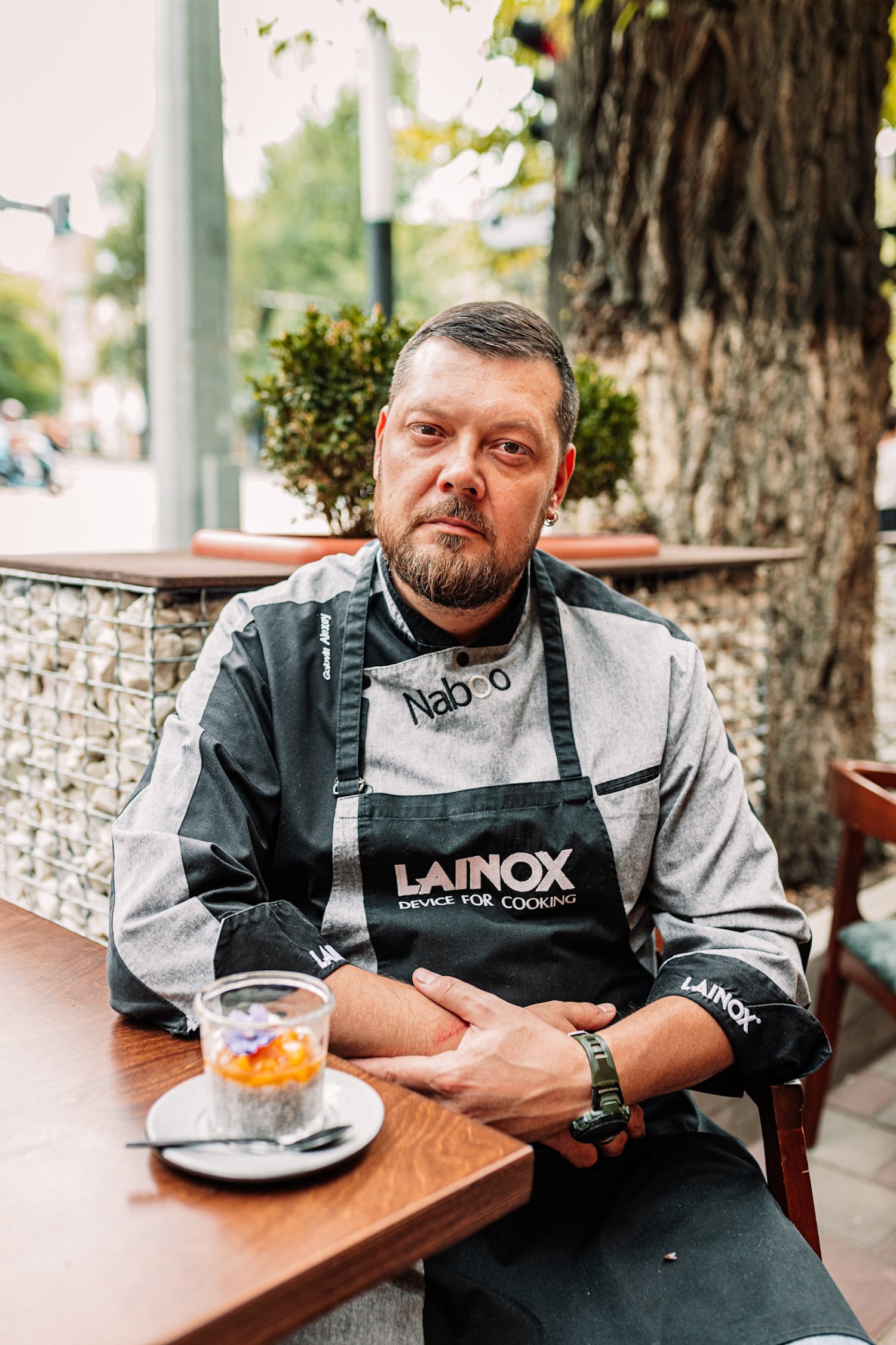 Chef Alexey Golovkin, who took over Maksim Kononykin's work