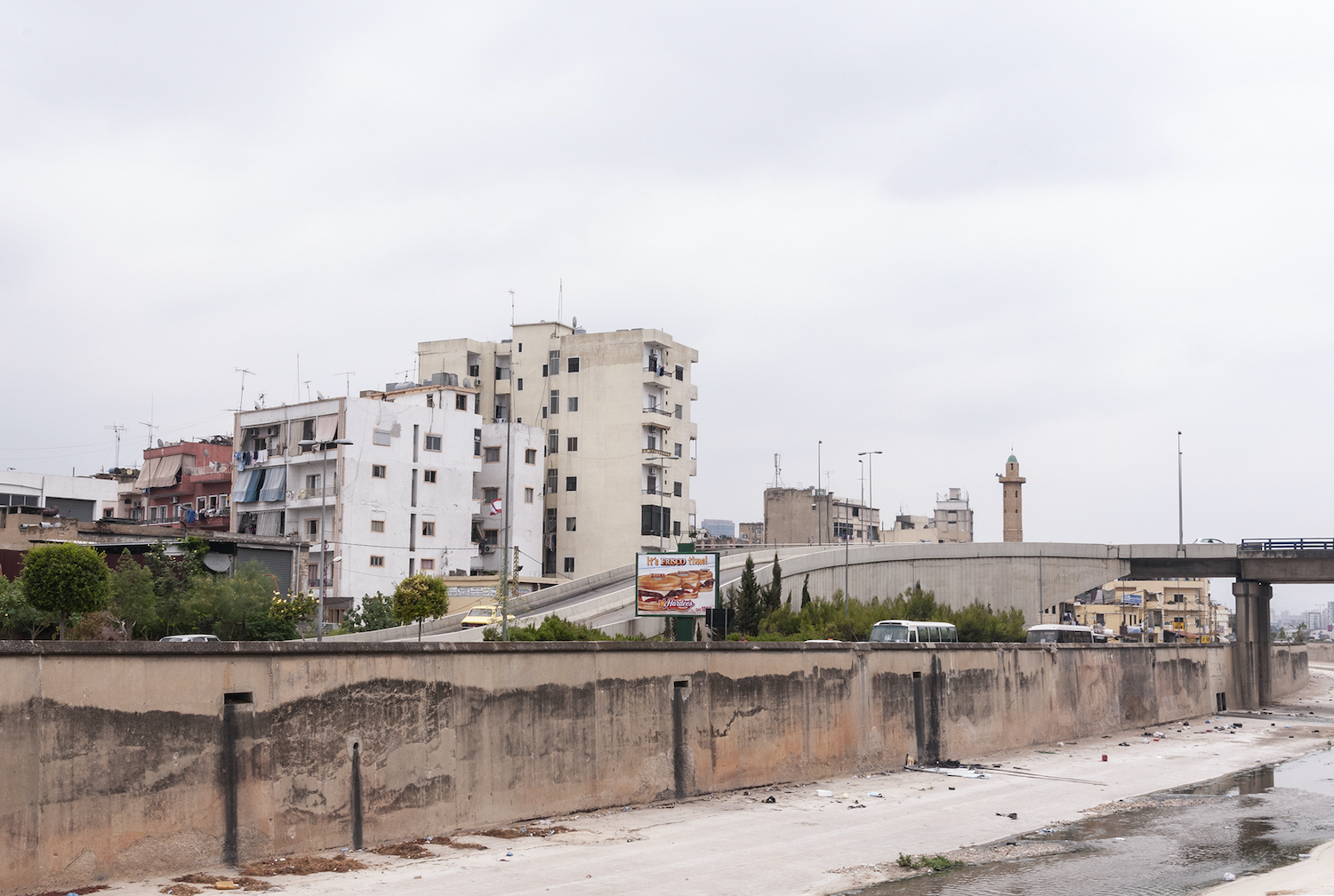 Along the Beirut river by Leslie Hakim-Dowek, as part of her photo series Where Do Swans Come From? 