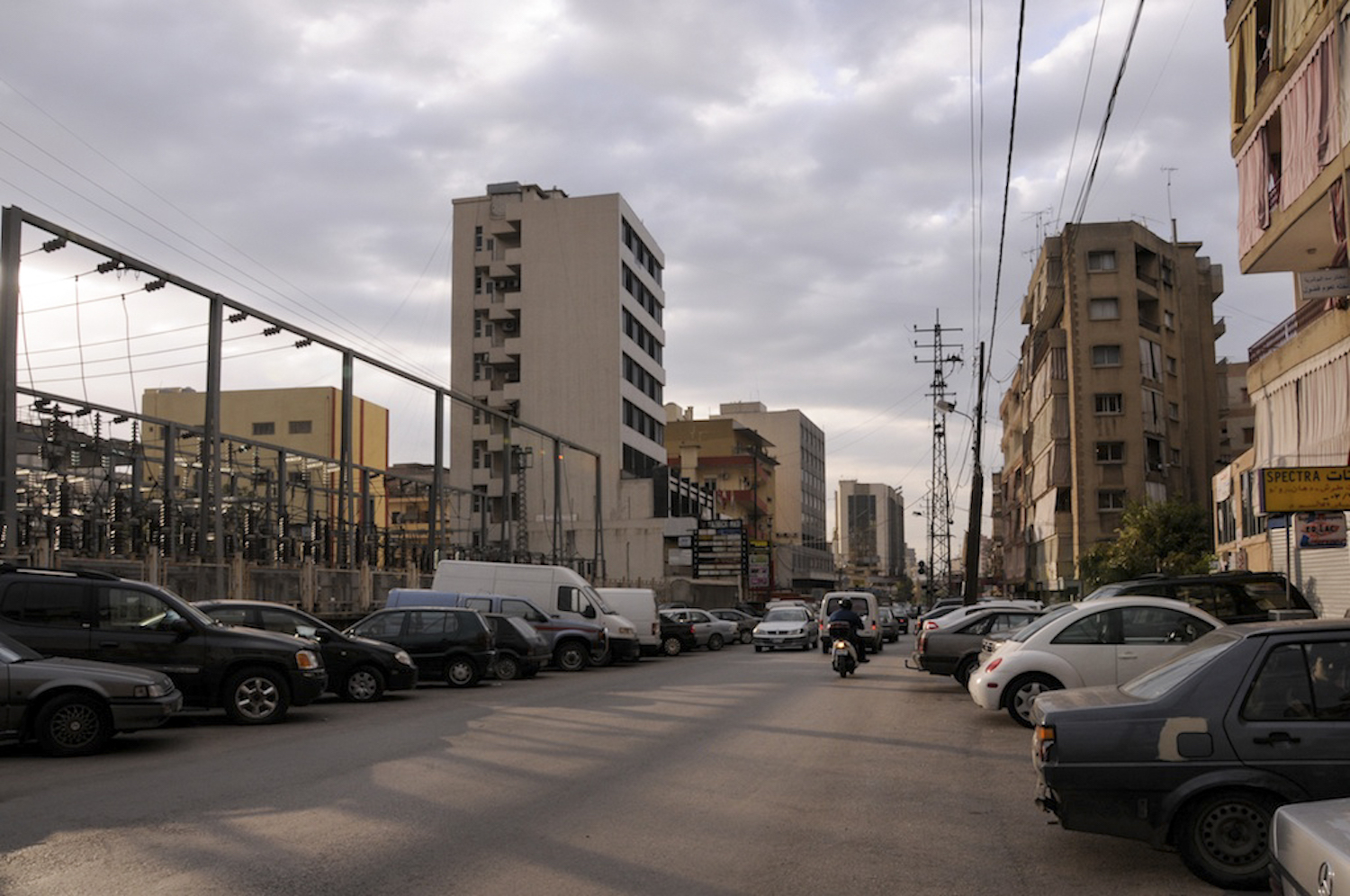 Bourj Hammoud before the 2020 blast by Leslie Hakim-Dowek, as part of her photo series Where Do Swans Come From? 