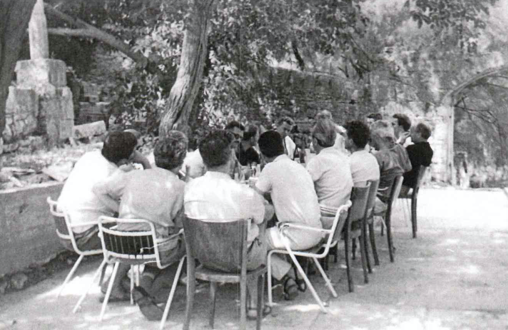 Summer school directors meet in 1969. Image: Milan Kangrga