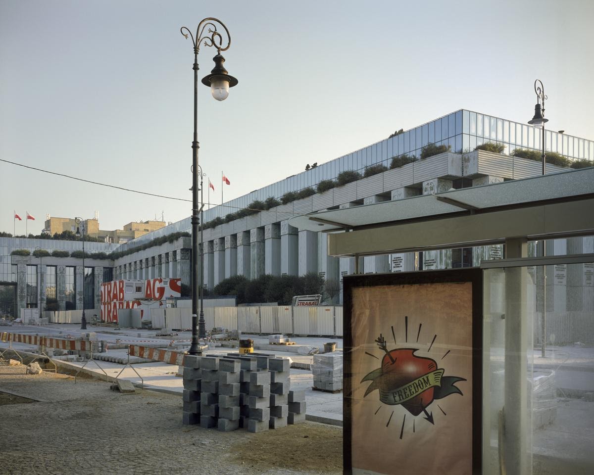 Poland’s supreme court. Krasiński Square, Warsaw.