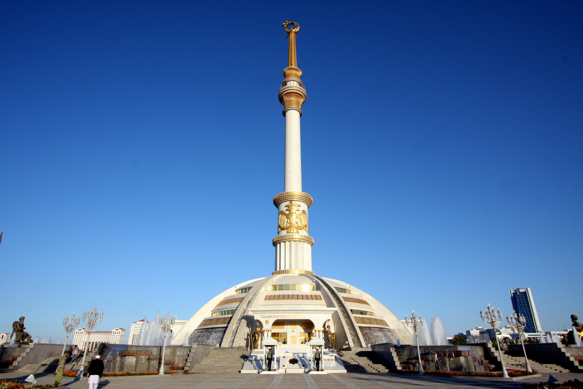Ashgabat. Image: Chris Price under a CC licence