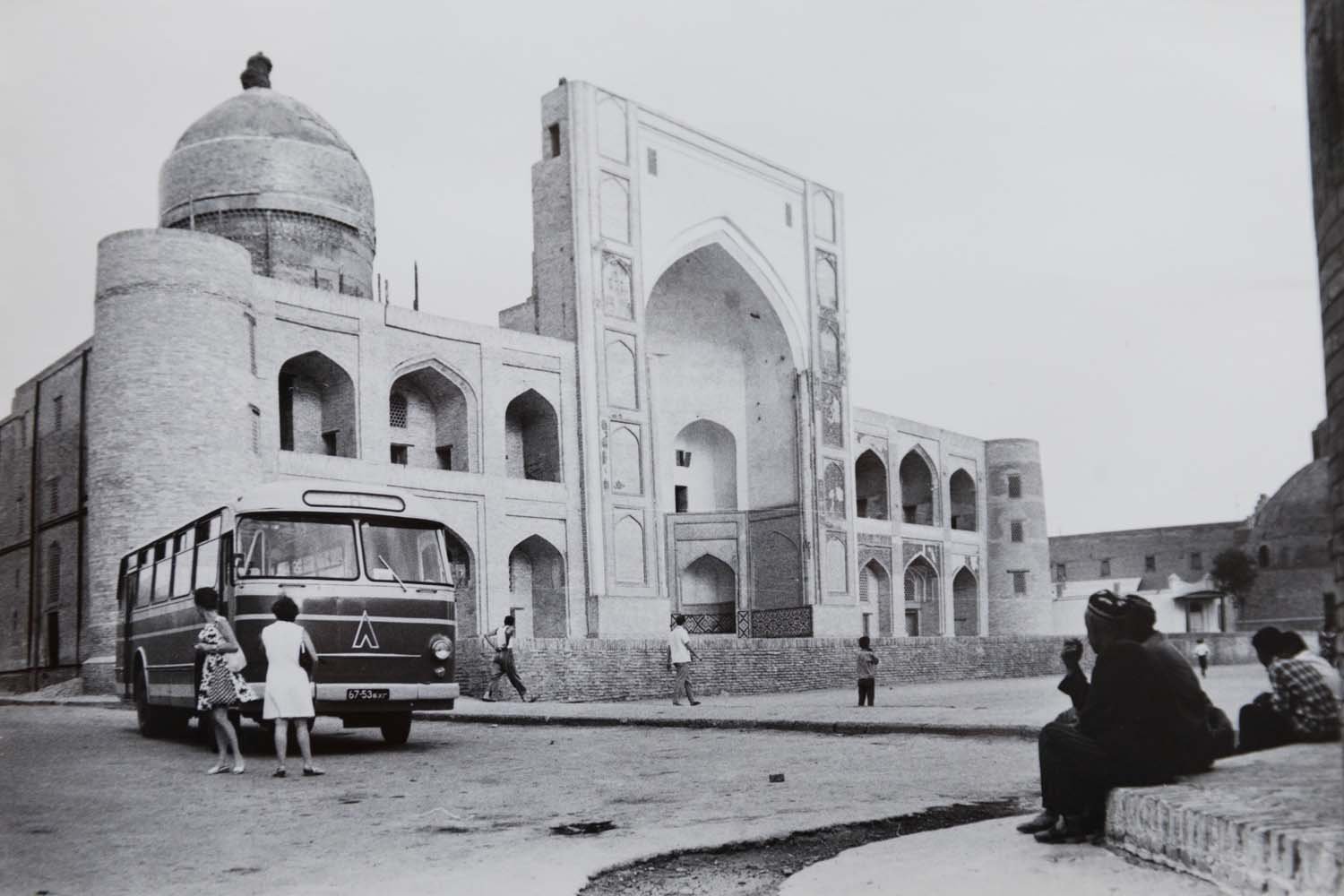 The Mir-i Arab Madrasa, Bukhara, in 1971