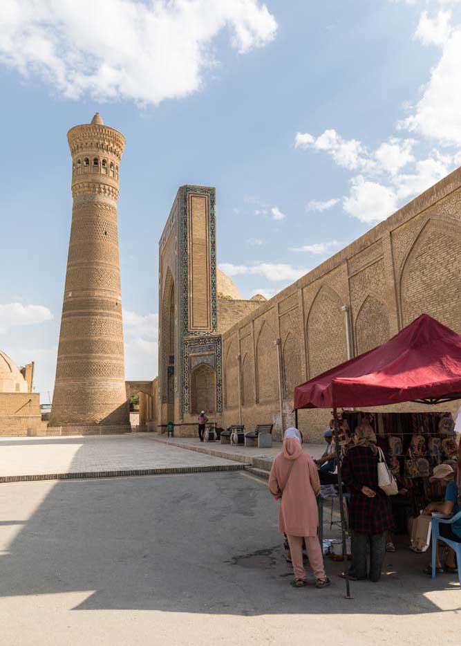 The Kalyan Minaret in Bukhara, 2021