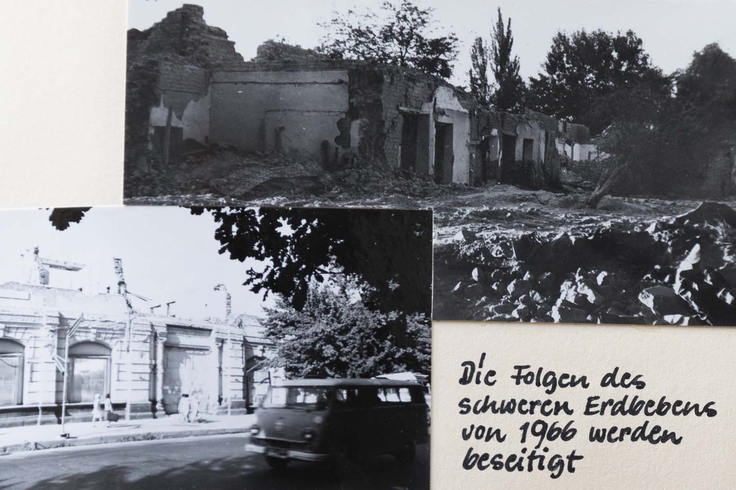 Tashkent after the 1966 earthquake 